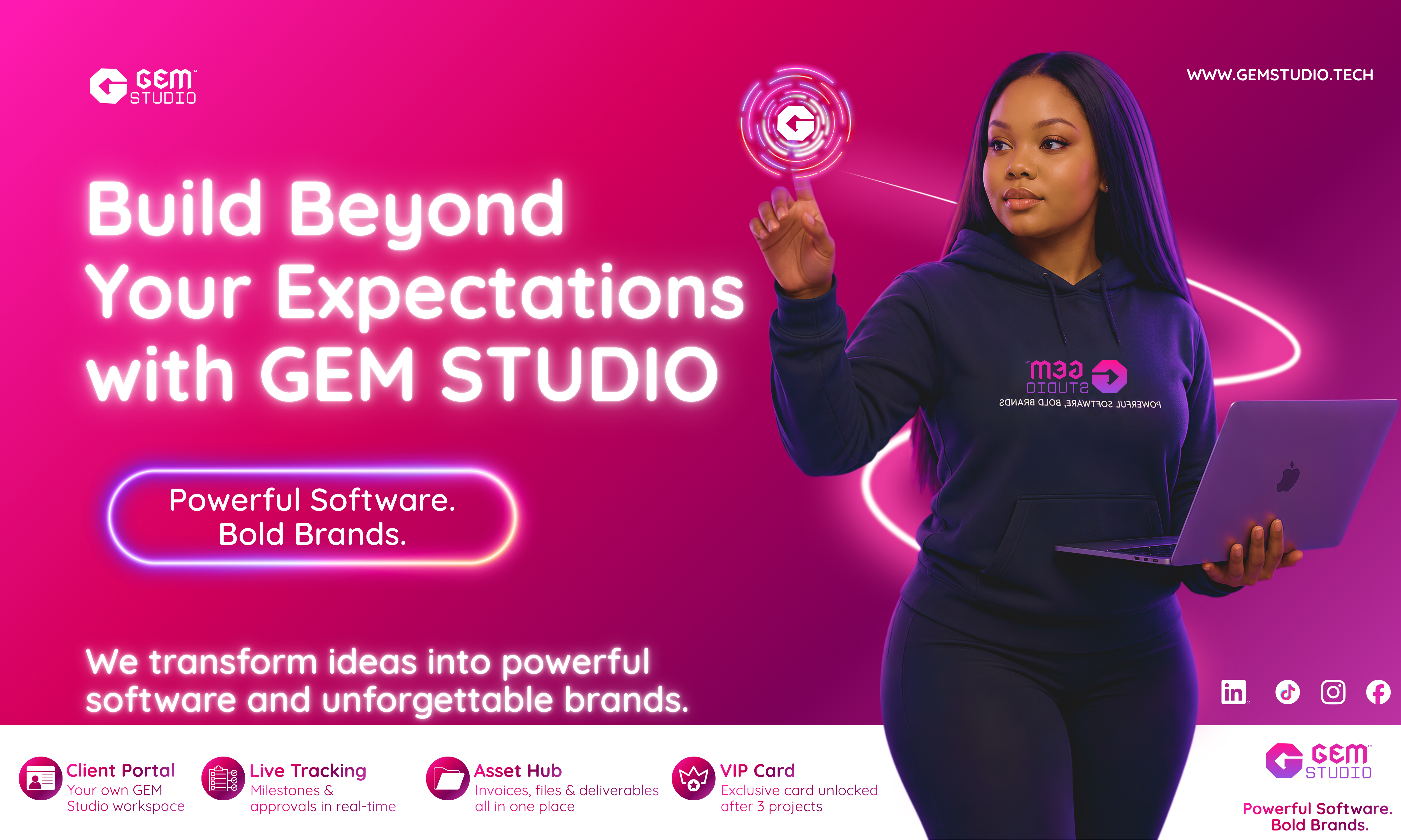 Build Beyond Your Expectations with GEM STUDIO