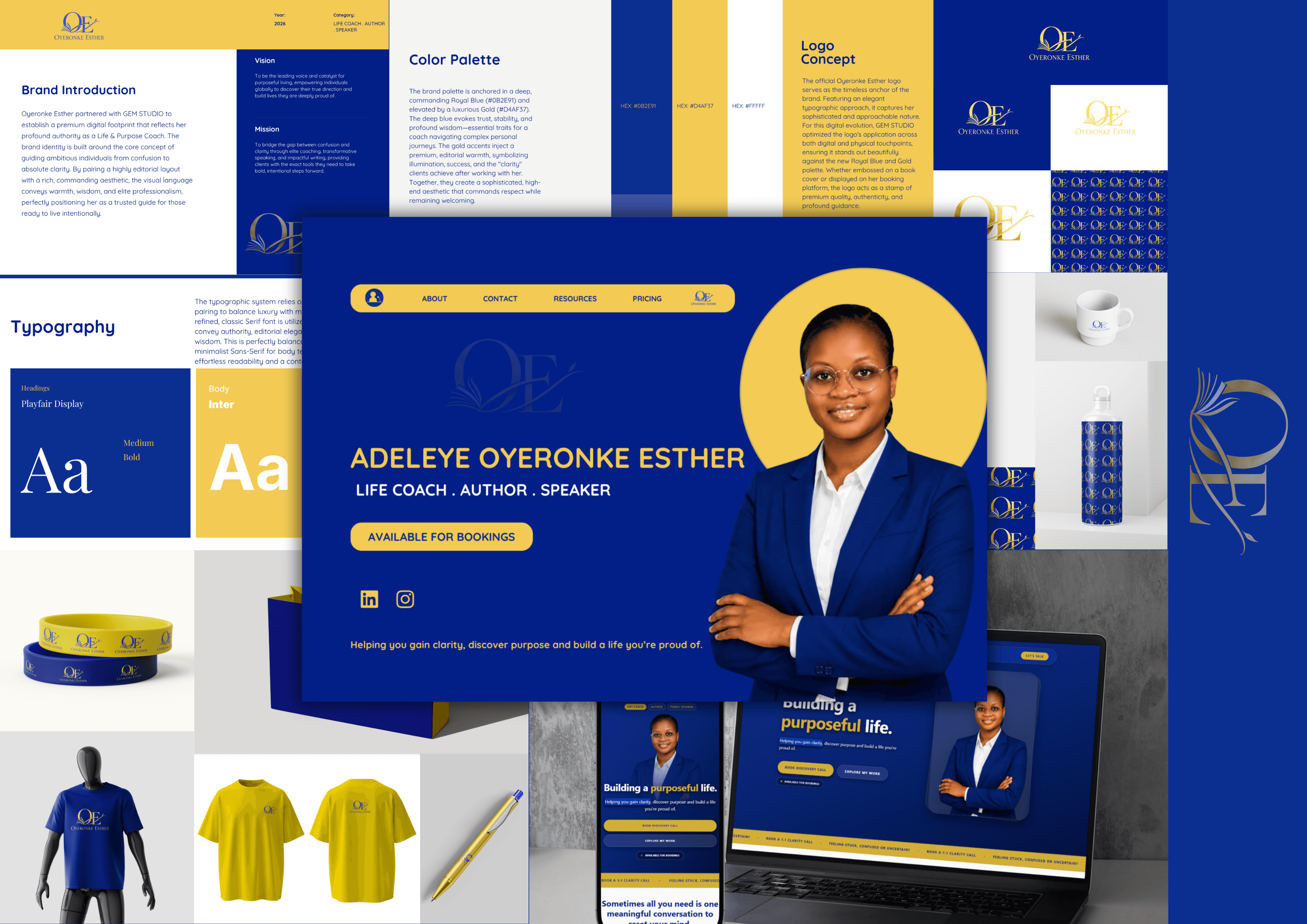 Oyeronke Esther Brand Identity