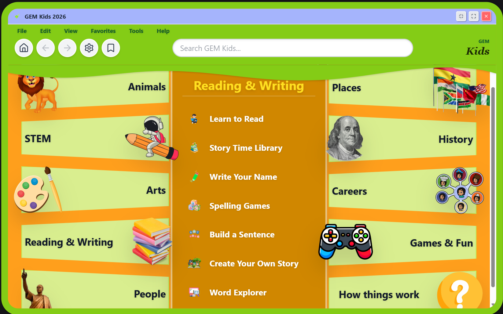 Reading & Writing Category Thumbnail